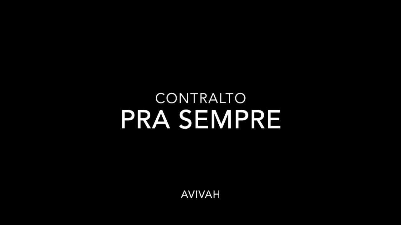 pra sempre contralto