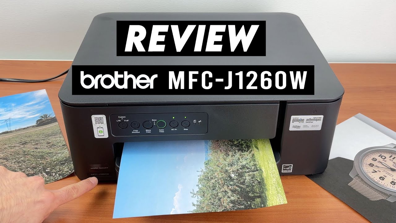 Обзор многофункционального принтера Brother MFC-J1260W: плюсы и минусы.