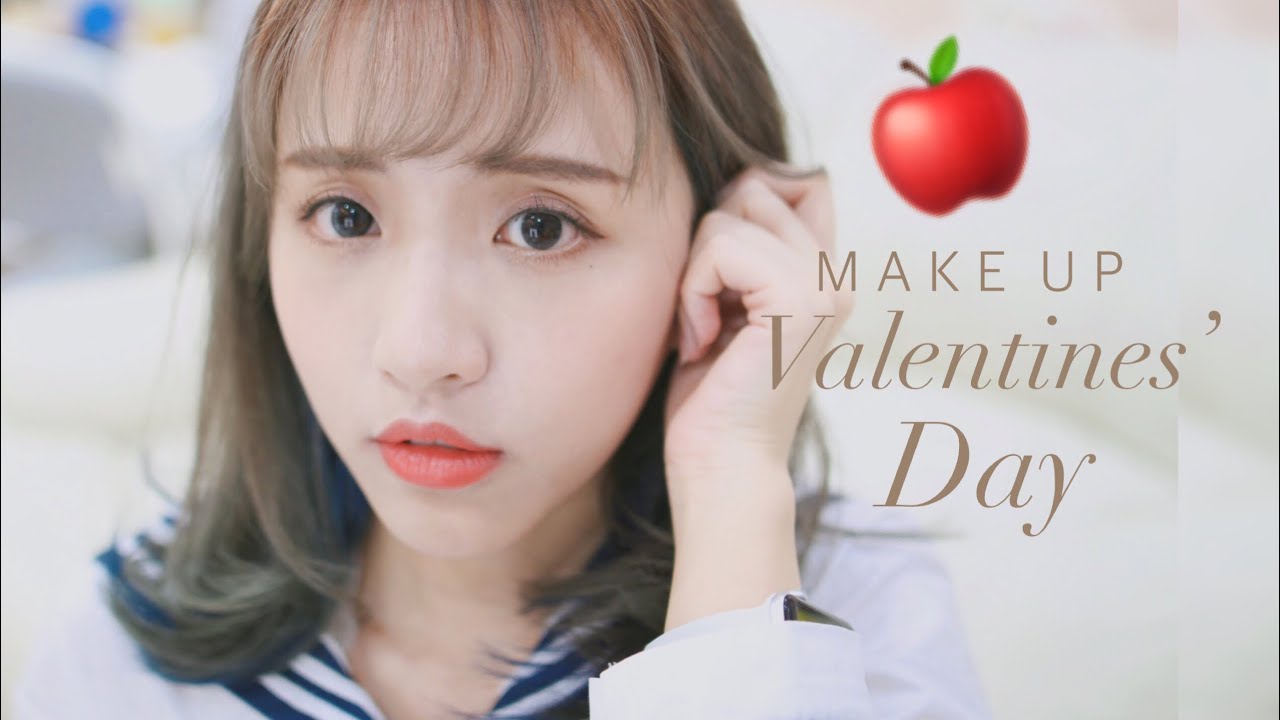 🍎Valentine's Day APPLE RED MAKE UP＼情人節清新約會妝 ♡ BabyShadow