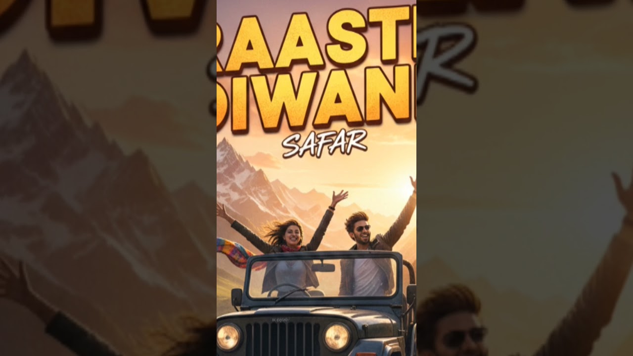 Best Road Trip Song 2026 | Raaste Diwane | New Hindi Pop Music Video