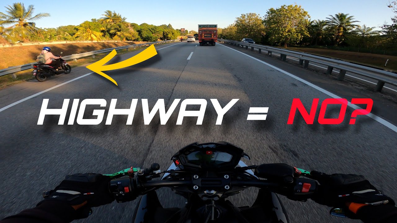 MOTOR CC KECIK MEMANG DILARANG MASUK HIGHWAY??