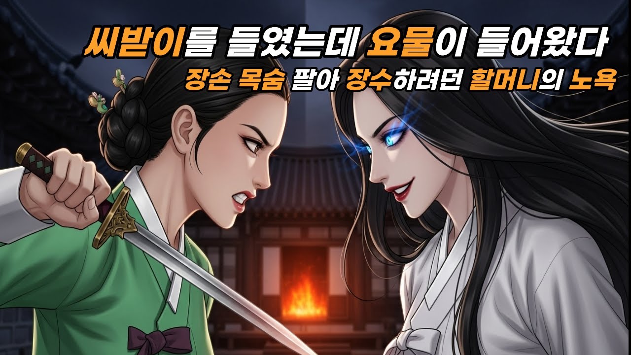 [시니어 인생극] 씨받이로 온 그녀의 진짜 정체  | 손자 목숨 팔아장수하려던 할머니의 노욕 | 요물이 된 씨받이