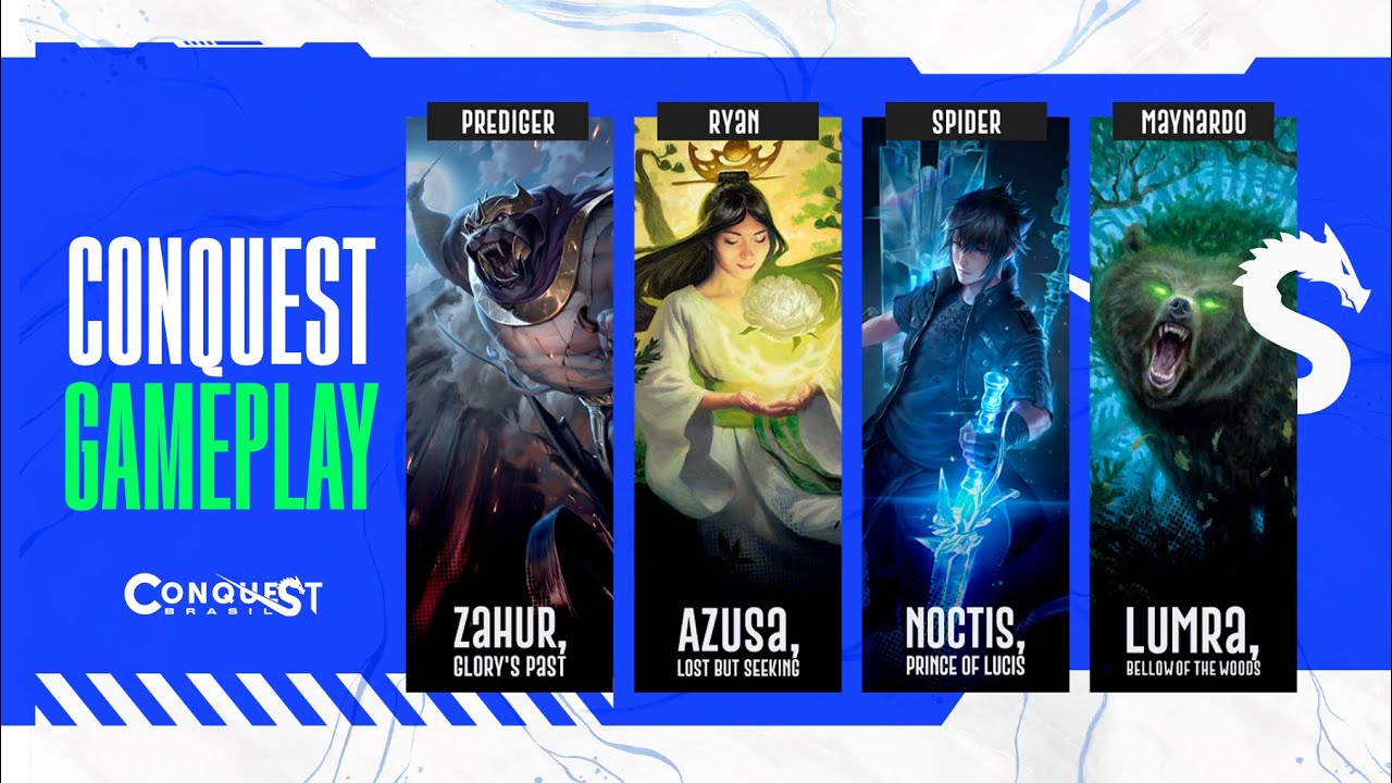 CONQUEST GAMEPLAY  ZAHUR x AZUSA x NOCTIS  x LUMRA
