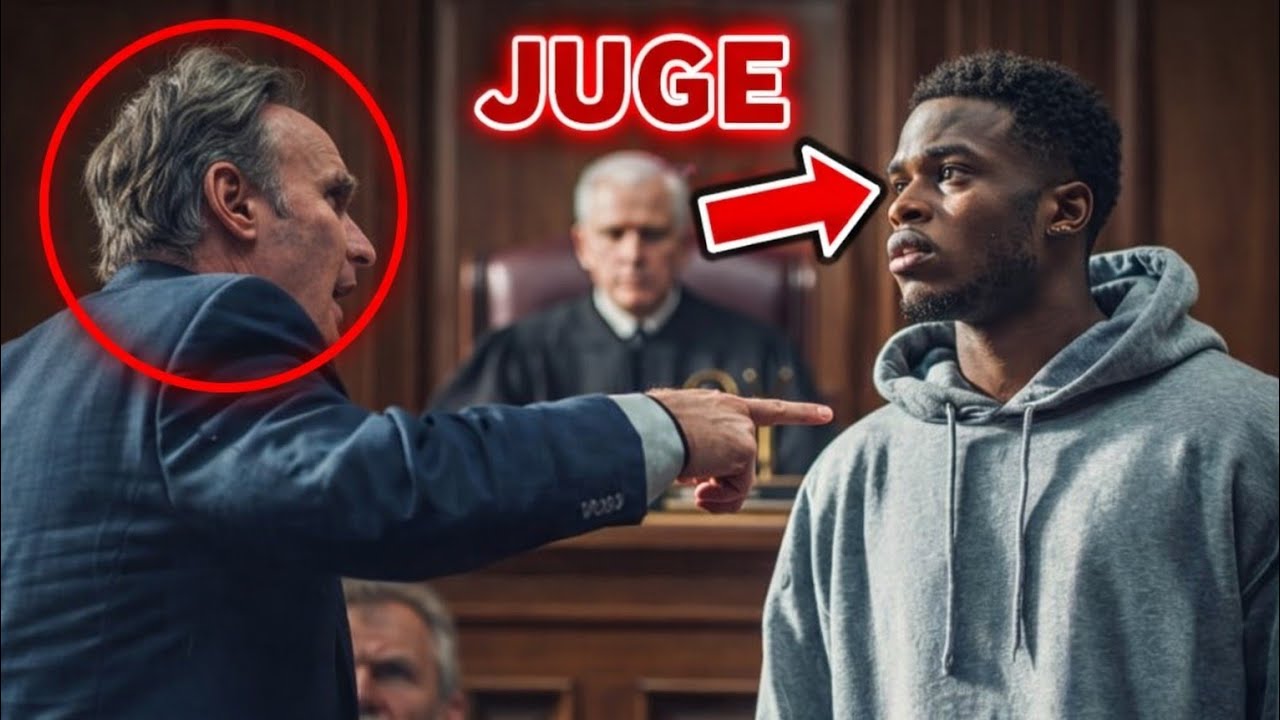 LE JEUNE HOMME NOIR SE LÈVE FACE À L’AVOCAT, LE JUGE ... CE QUI ARRIVE ENSUITE EST INCROYABLE !