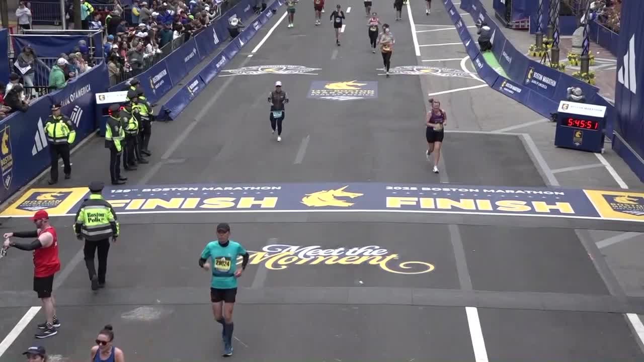 Find Your Finish: 129th Boston Marathon - 4:20-4:50 p.m.
