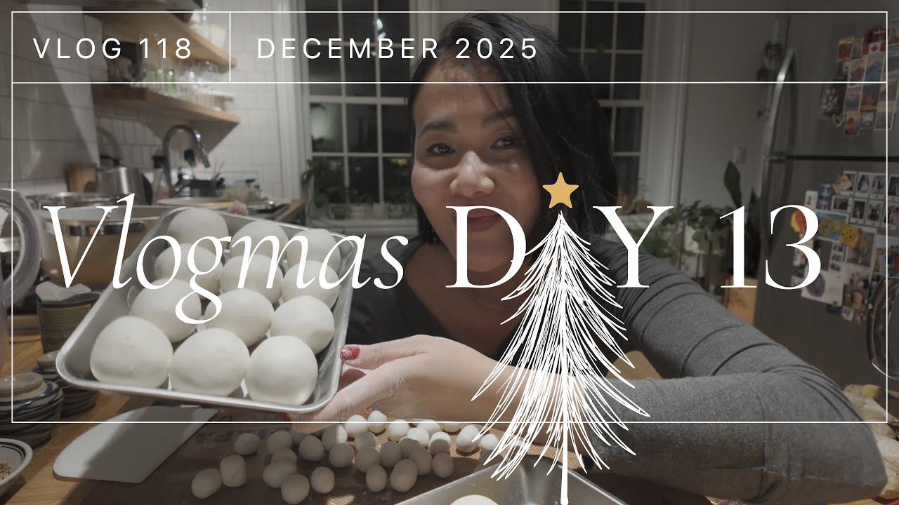 VLOGMAS, день 13 — День Флашинга, Че Трой Нуок (вьетнамские шарики из клейкого риса с имбирным си...