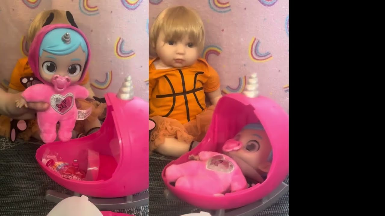 Opening Zuru Babycorns Small Doll Surprise Egg with 15+ Surprises for Reborn Doll River - Toy Review