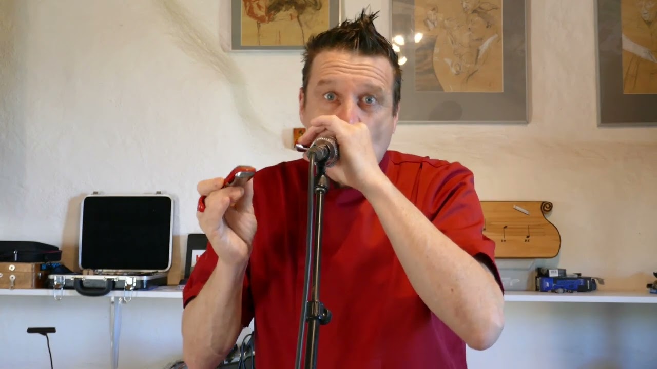 Présentation du nouvel Harmonica Hohner  Golden Melody progressive .