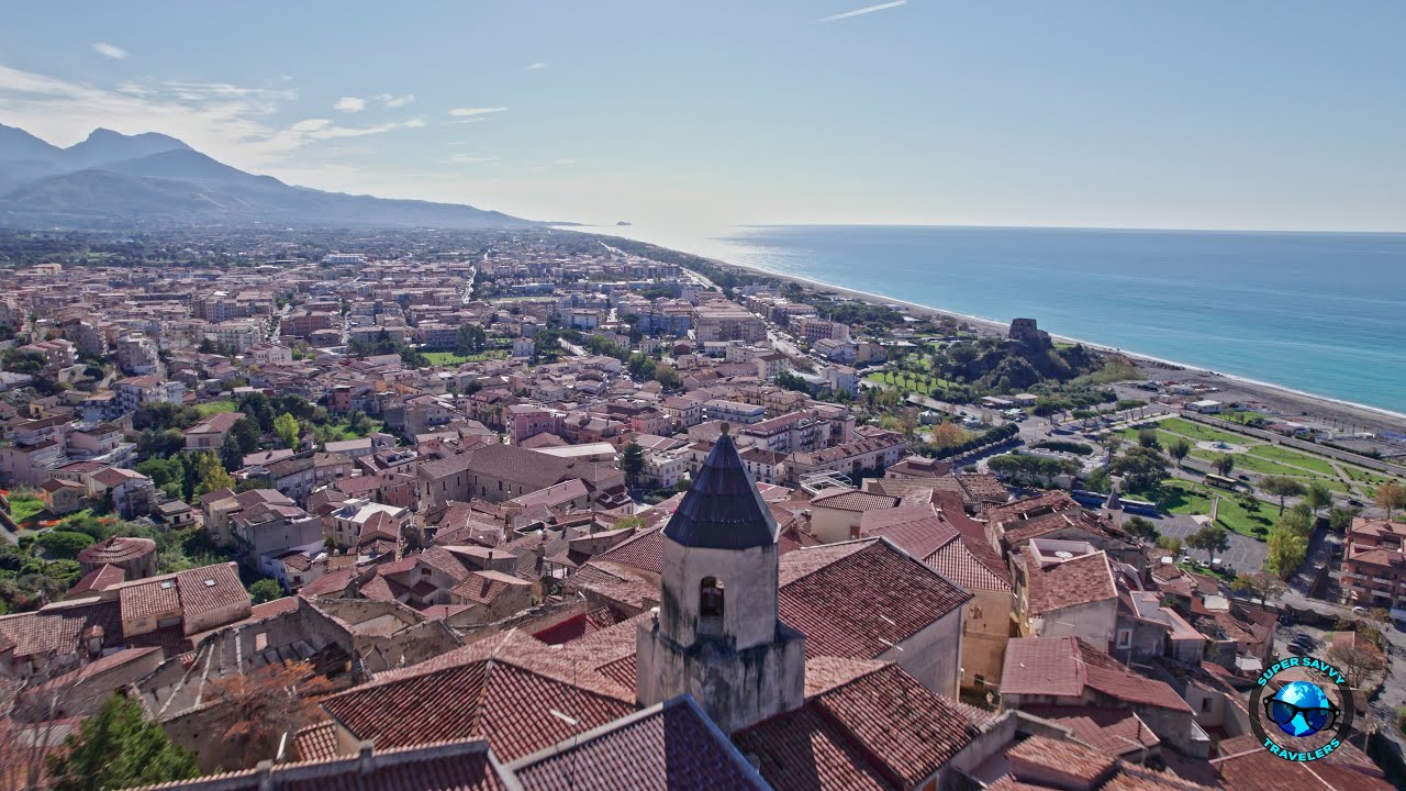 Scalea Centro Storico Drone