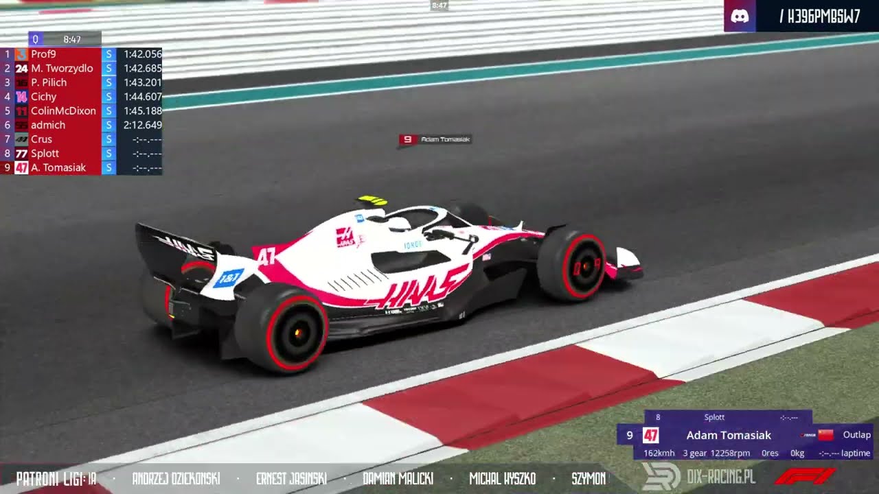 AC F1 2022 - DIXRACING - YAS MARINA - ABU DHABI - R20