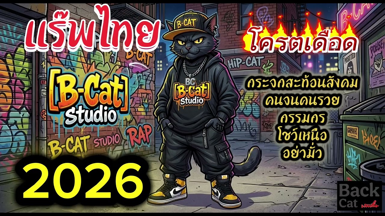รวมเพลง แร๊พไทย - มันส์ๆ !! - [Back cat studio] - เพลงใหม่ล่าสุด