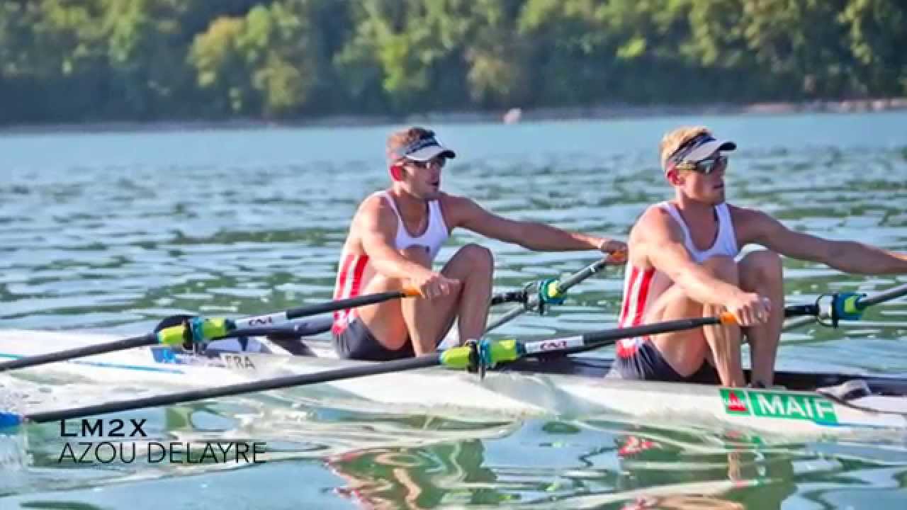 French LM2X & LM4X World rowing championships 2015