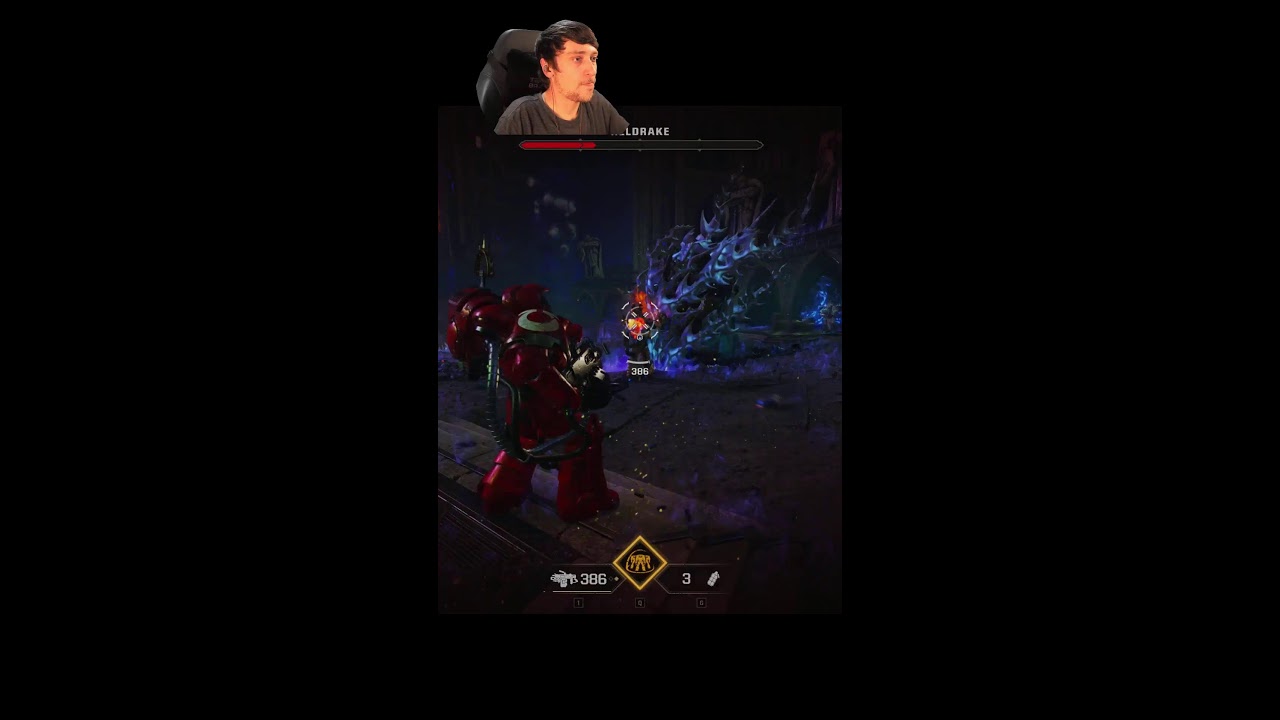 Space Marine around  *Vertical stream*