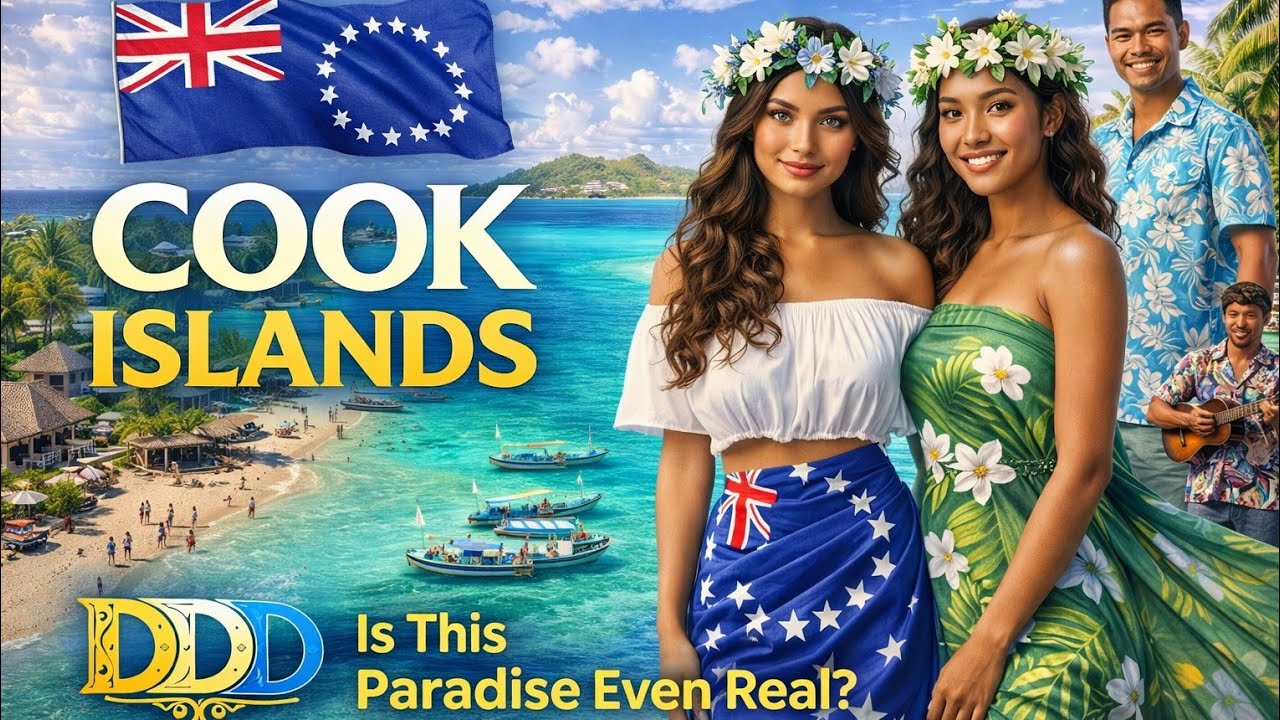 ✨🇨🇰 Острова Кука 4K &ndash; Последний нетронутый рай на Земле | Документальный фильм о лагуне Аитутаки