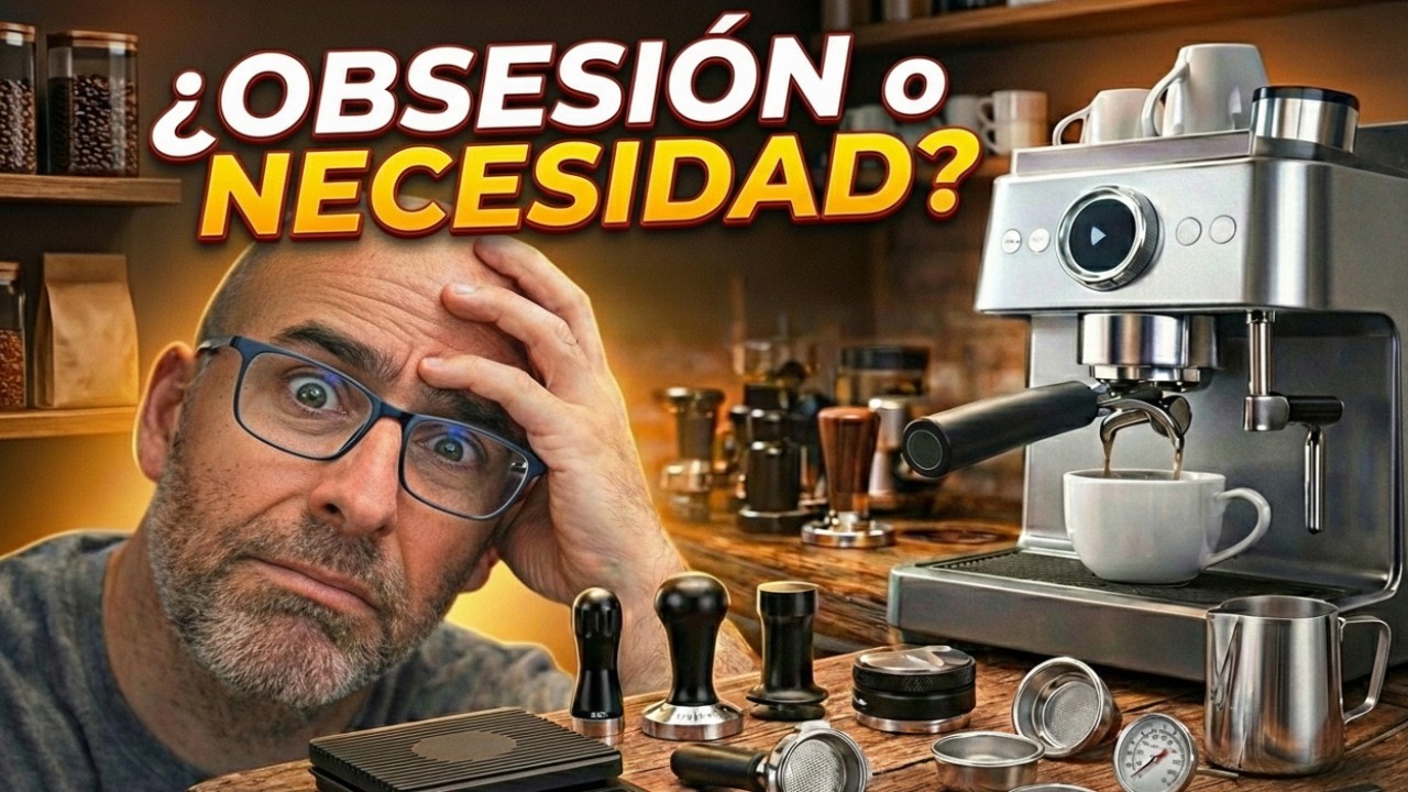 Todo esto para hacer café en casa… ¿en serio?