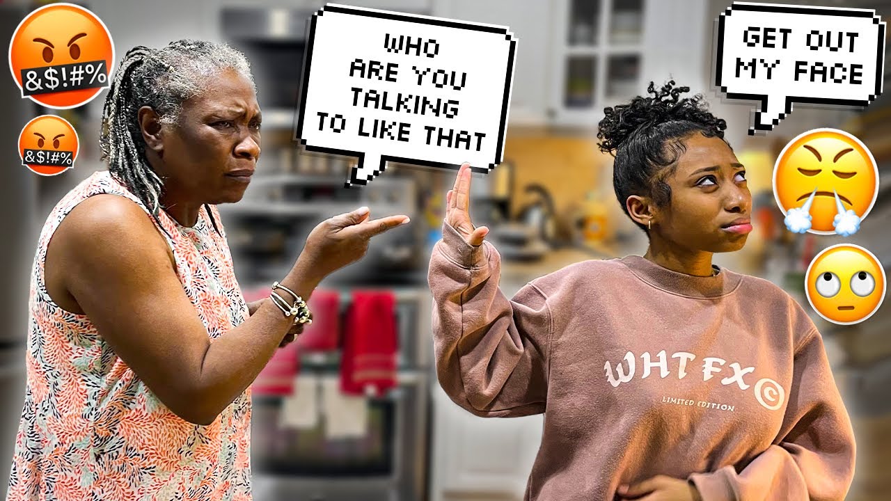 Giving My Grandma Attitude To See How She Reacts *BAD IDEA*