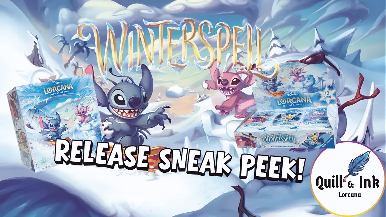 Disney Lorcana's Winterspell Sneak Peek!