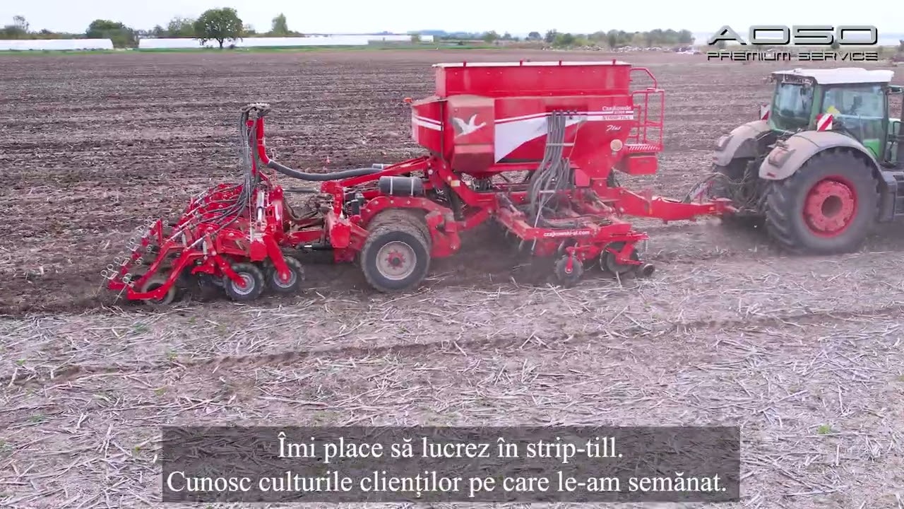 Sfaturi de la specialiștii Czajkowski despre semănatul strip-till