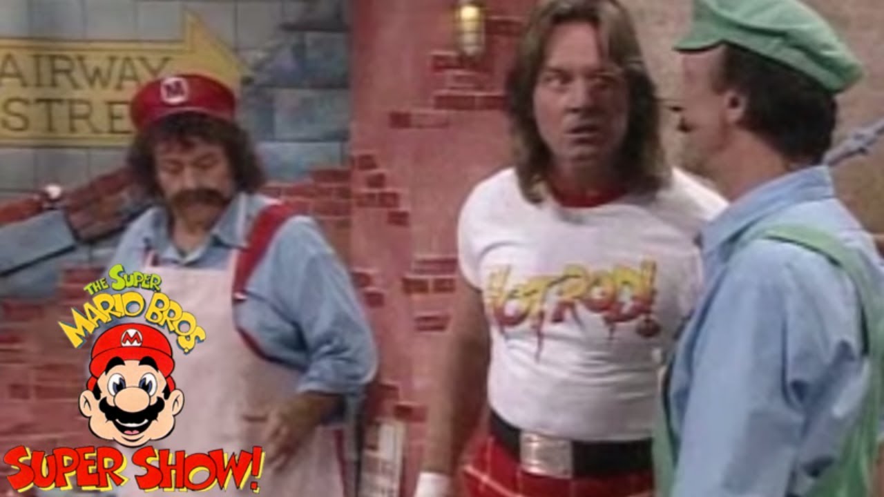 Super Mario Bros. Super Show! S1E45 | Crocodile Mario | Video Games | Retro Cartoon | Roddy Piper