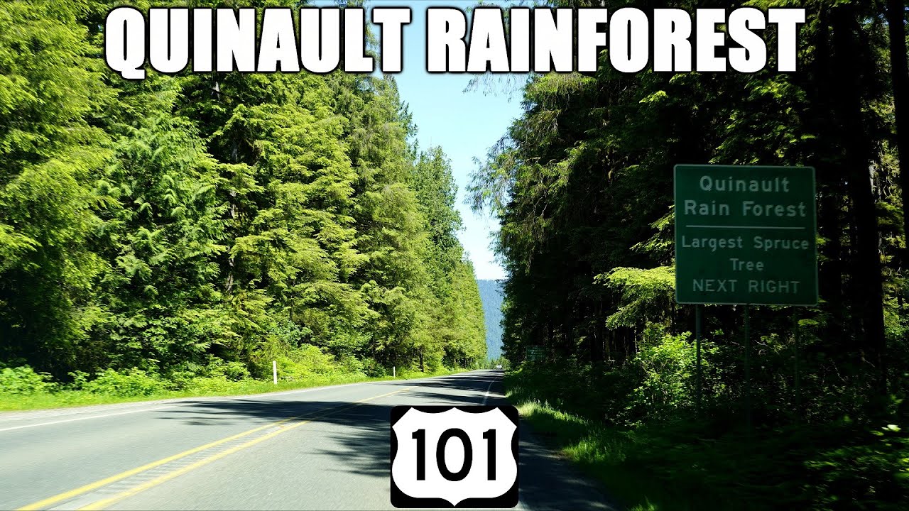 US-101 in Washington: Hoquiam to Olympic National Park