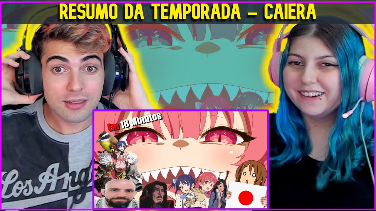 Reagindo a Caiera - Um resumo sincero da temporada de ver&atilde;o de animes (olimpiadas edition)
