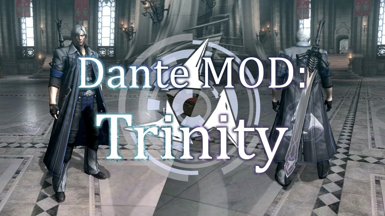 【DMC4SE】Dante MOD: Trinity【MOD】