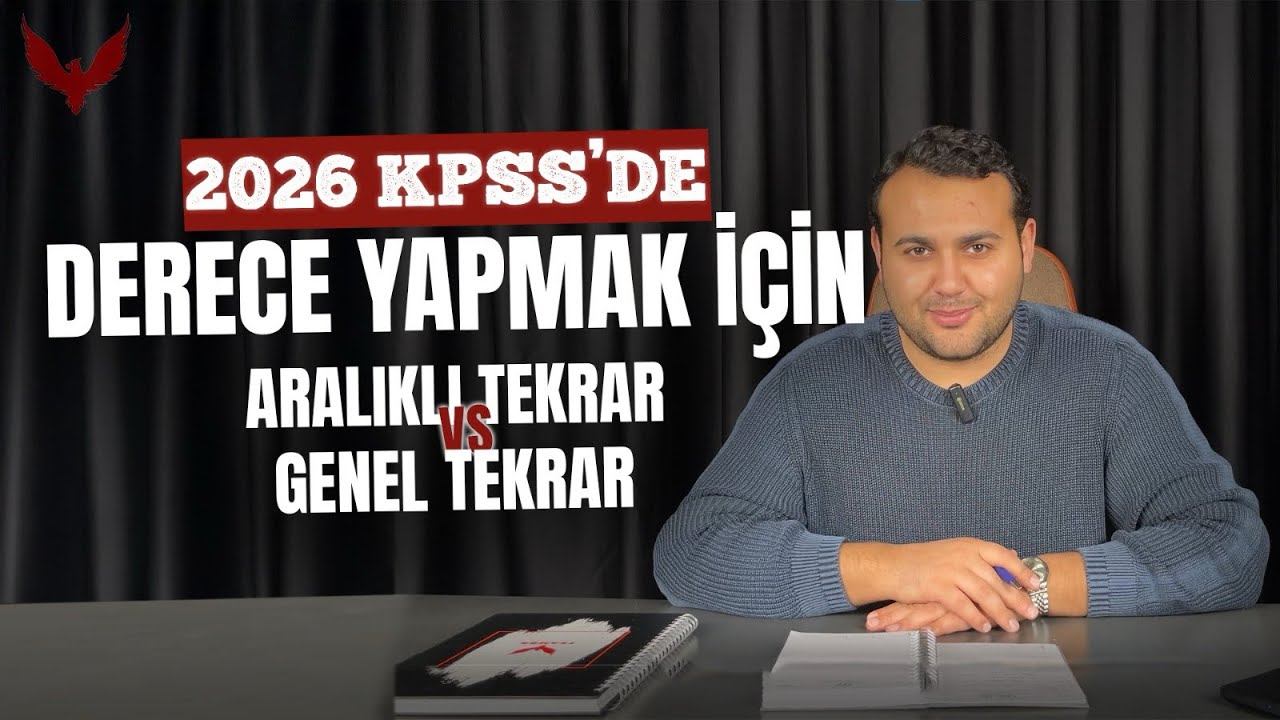 KPSS'DE DERECE YAPTIRACAK TEKRAR YÖNTEMLERİ! ARALIKLI VS GENEL TEKRAR