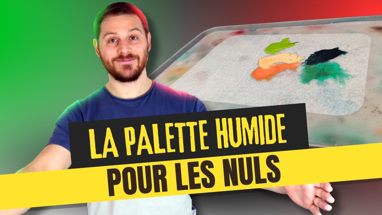 Tout savoir sur la palette humide - apprendre la peinture sur figurine