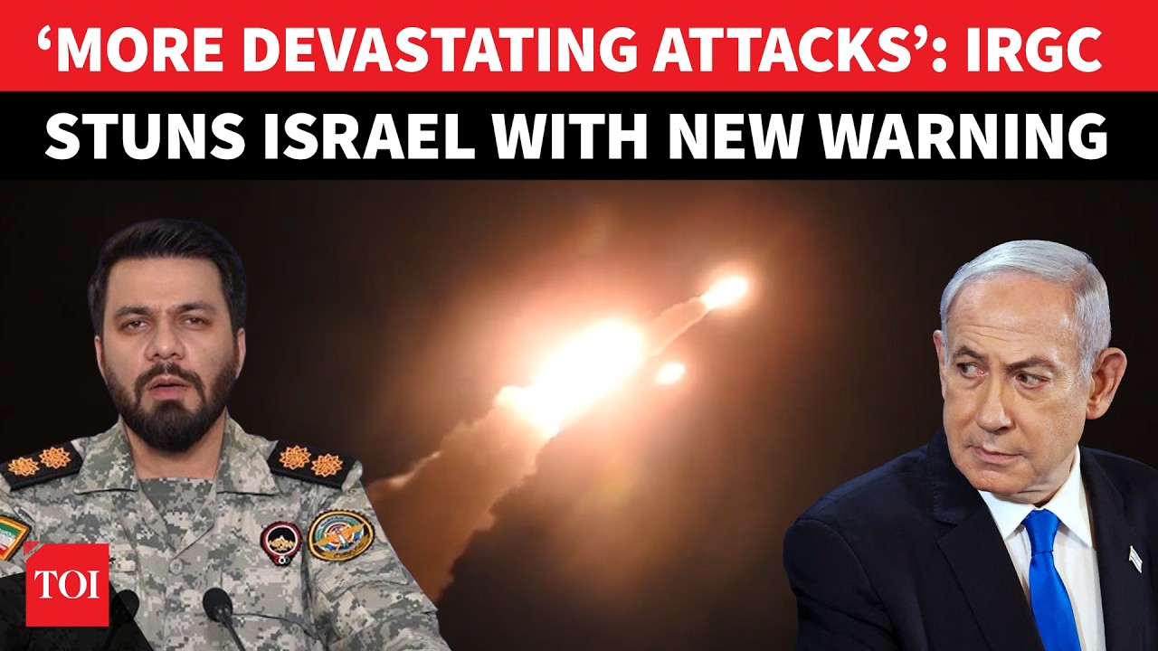 &lsquo;More Crushing Blows&rsquo;: IRGC Reveals Iran Missiles &lsquo;LOCKED & LOADED&rsquo; For Another Israel Attack |Watch