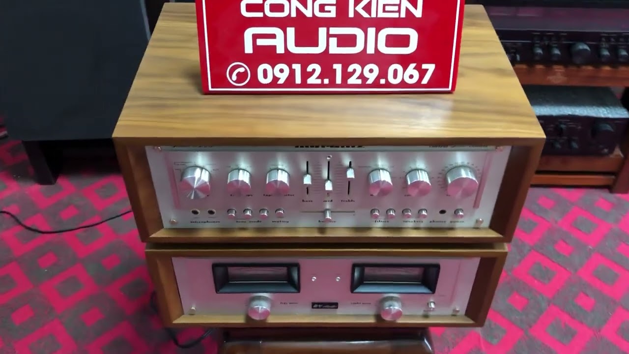 Bộ Power 170DC + Pre 3250 của Marantz hàng tuyển rất đẹp,chất âm đã được Ae đam mê đánh giá cao rồi.