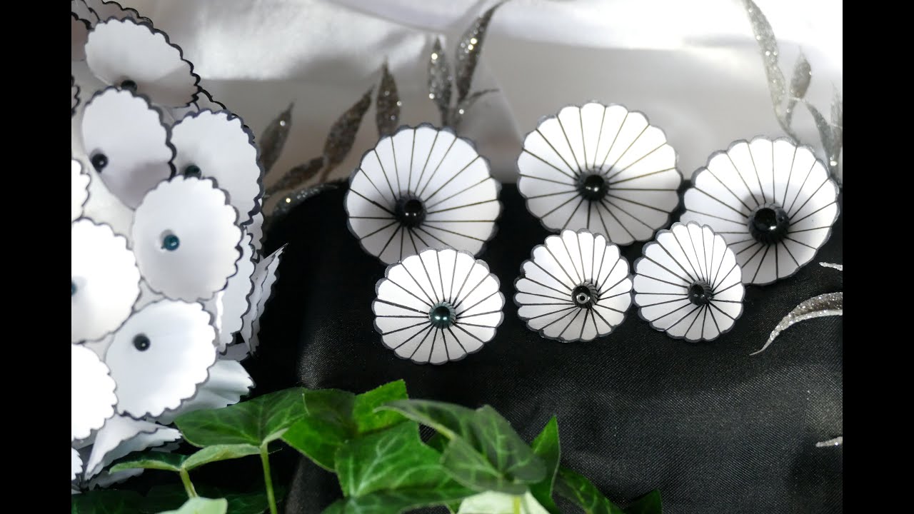DIY edle Papierblüten– DIY Blütenkugel–DIY Wohn- und Geschenkdeko einfach –DIY elegant paper flowers