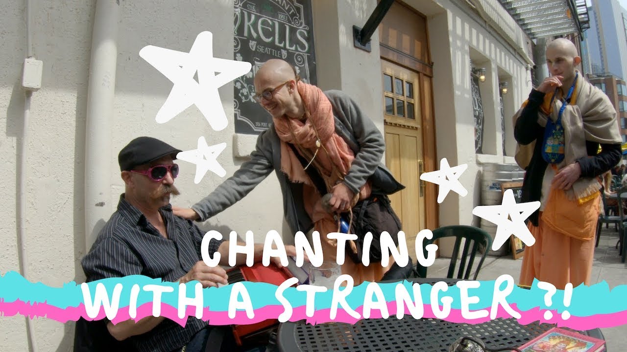 Hare Krishna Chanting with a stranger USA