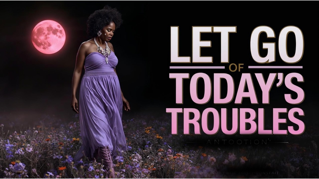 Let Go Of Today's Troubles  |  This Worship Song Will Help You Release Stress and Find God’s Peace