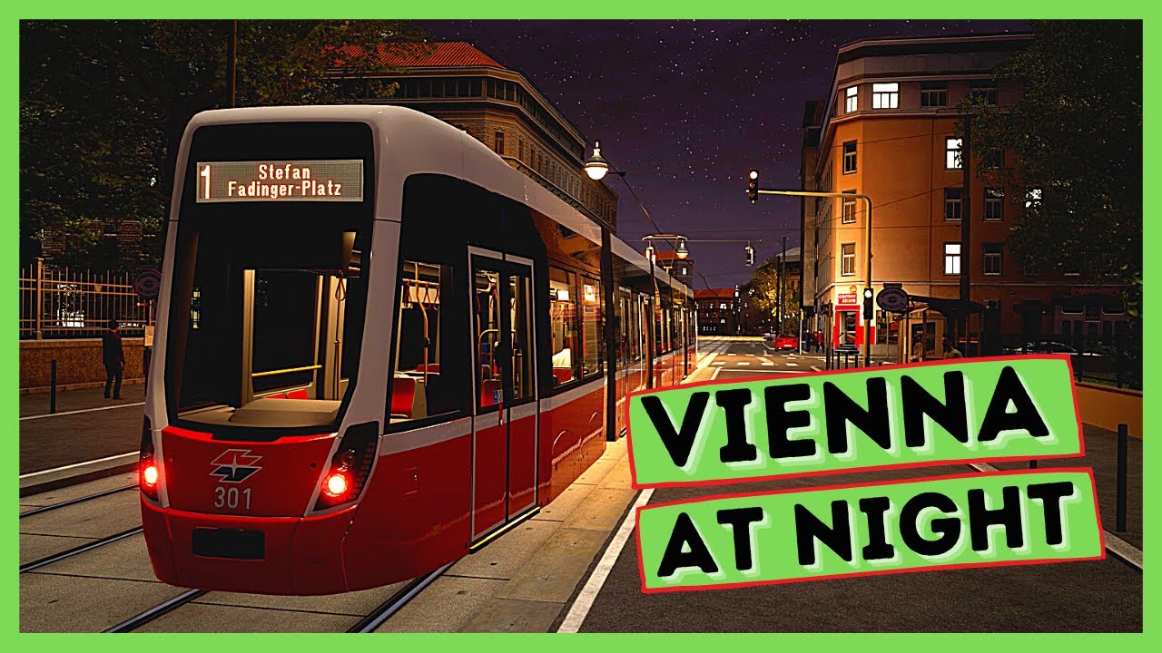TRAM SIM (2020) | NIGHT Full Route Line 1 | Gameplay No Commentary