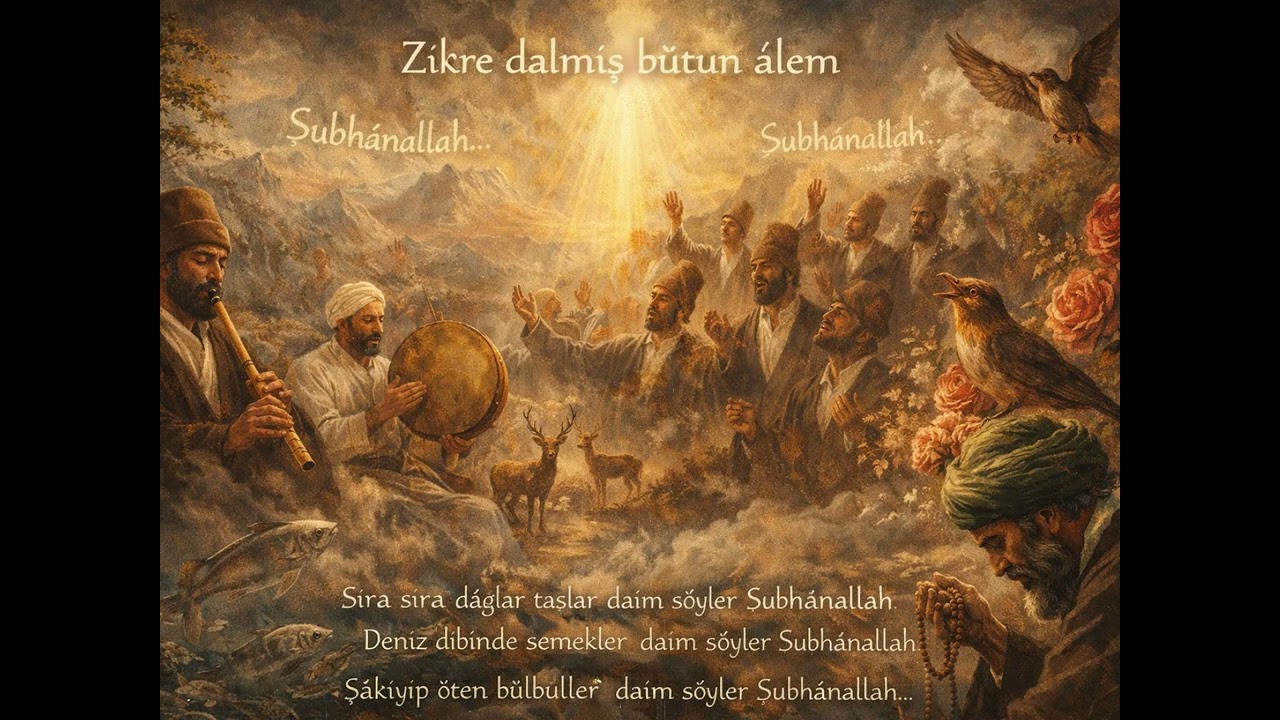 Zikre dalmış bütün âlem - Dağlar Taşlar Söyler: Subhânallah… Âlem Zikre Durdu - Mevlevi