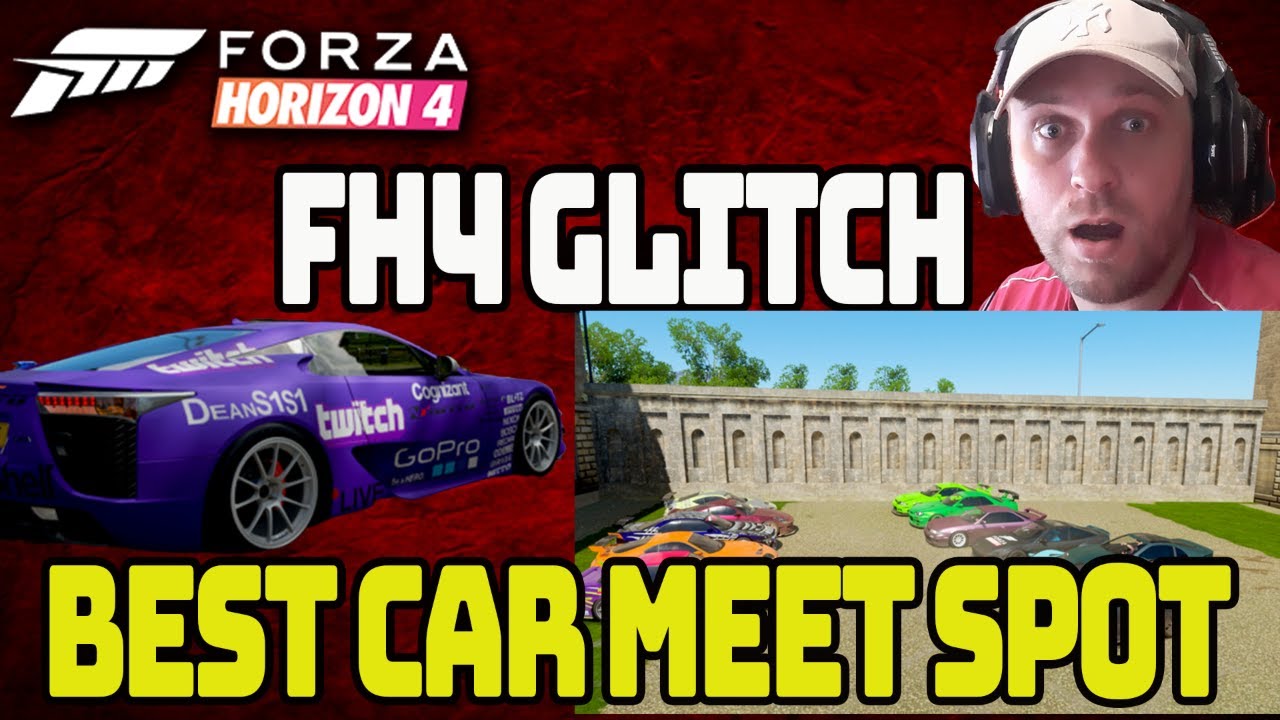 Forza Horizon 4 BEST INGAME GLITCH FOR CAR MEETS