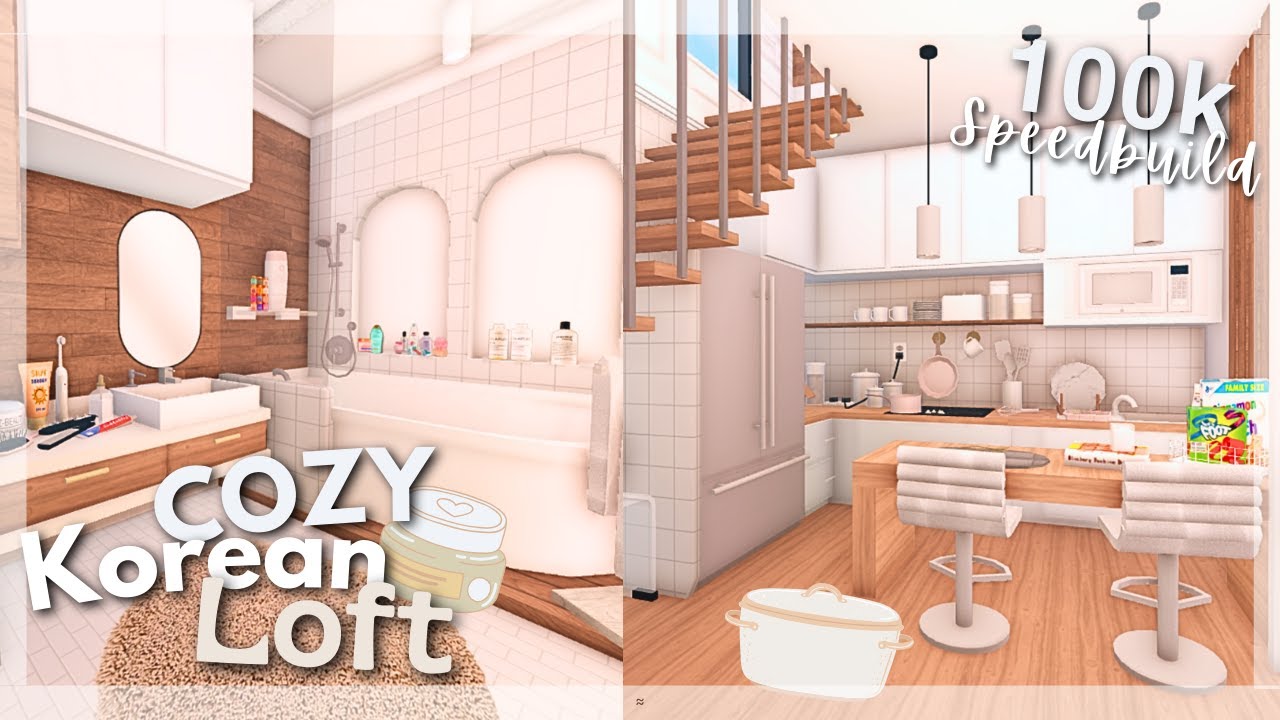 Bloxburg ||🇰🇷 Korean Apartment Speedbuild || Seoul series Pt 4 #bloxburg #seoul