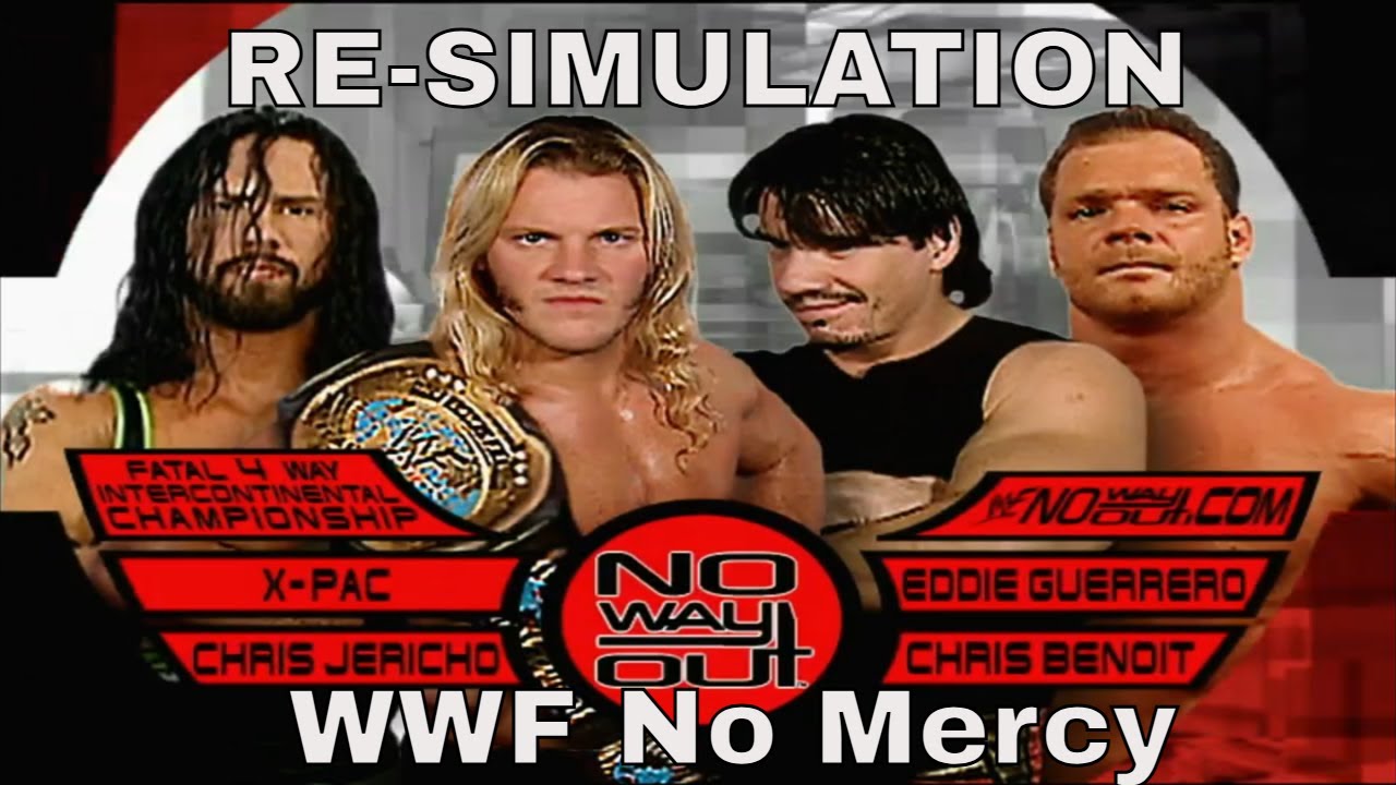 RESIMULATION EP. 20 (Jericho vs Benoit vs X-Pac vs Guerrero No Way Out 2001)