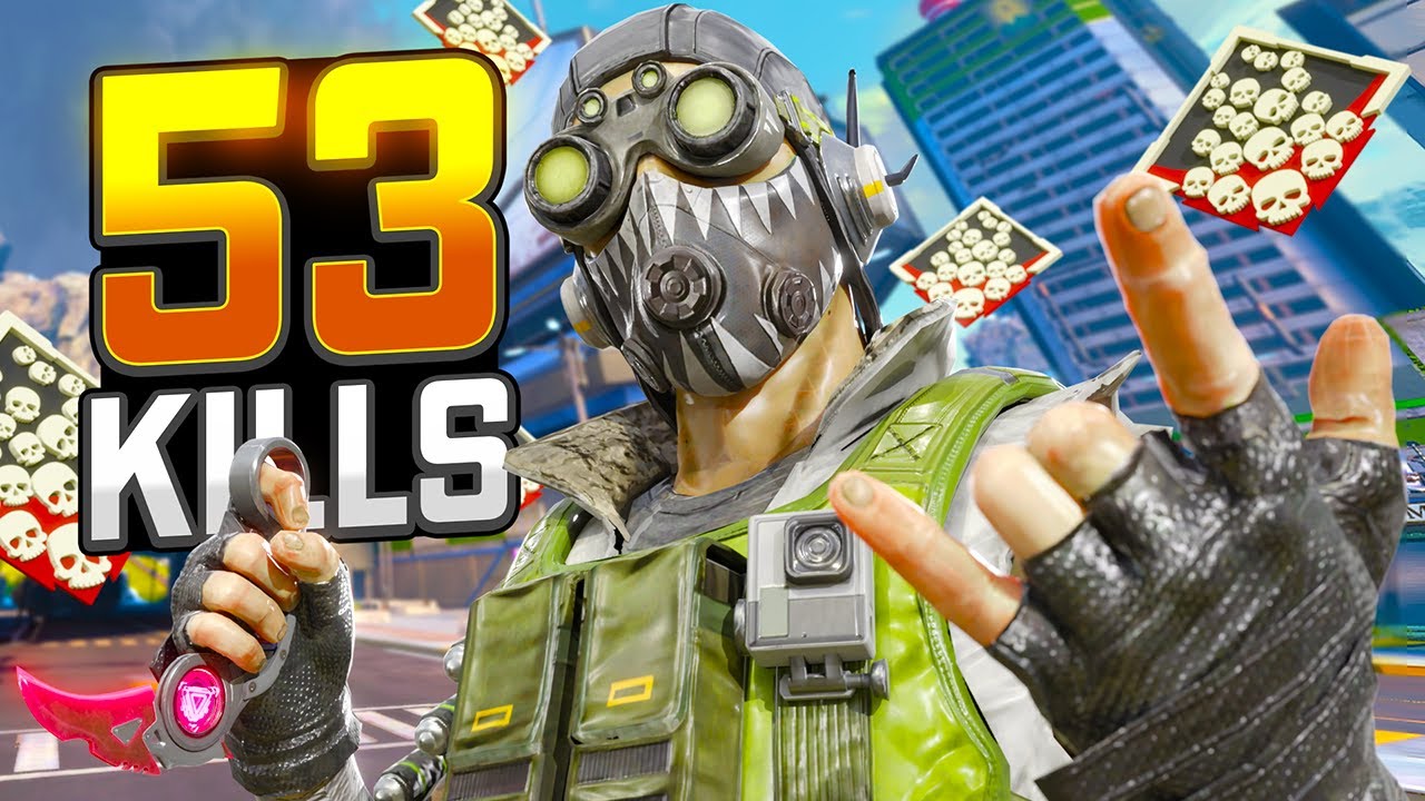 Безумные 53 убийства Октана в Apex Legends