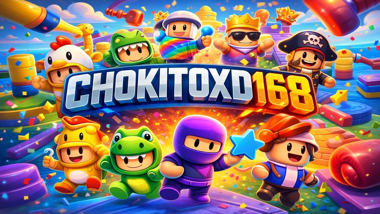 CHOKITOXD168  JOGANDO STUMBLE GUYS #stumbleguys