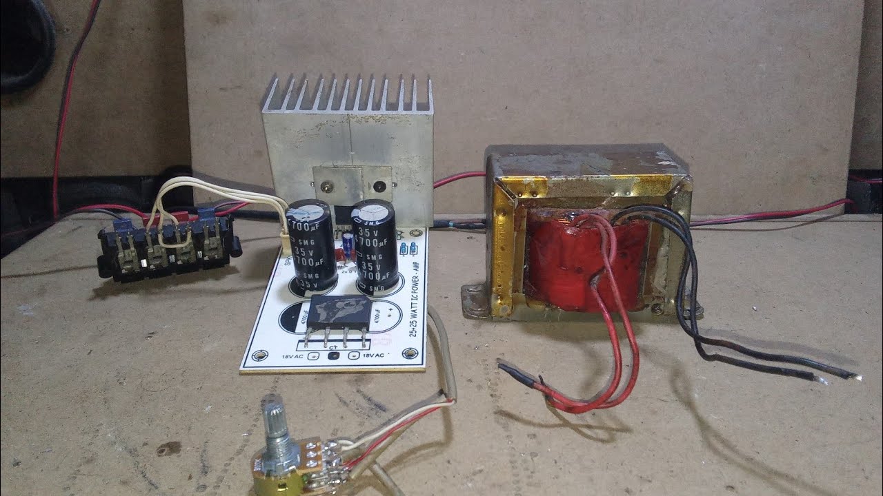 Cara Menggunakan Trafo Non CT Untuk Power Ampli CT