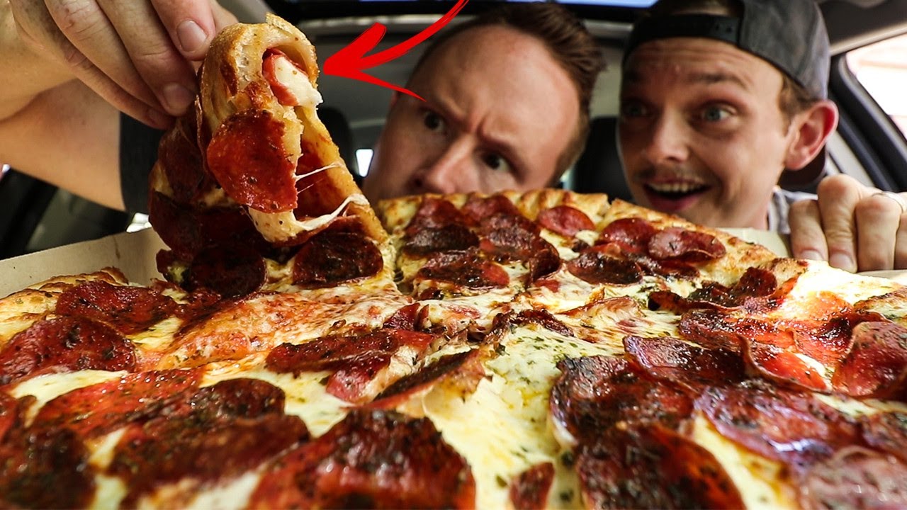 Обзор пиццы с начинкой из пепперони и сыра | Little Caesars