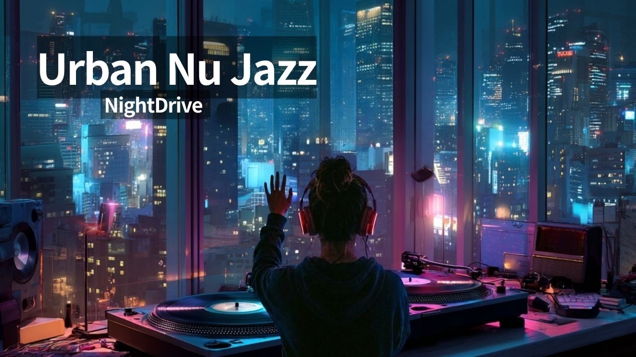 夜の帰り道に。｜街の余韻にひたる Acid Jazz × City Pop (60min)｜Room68