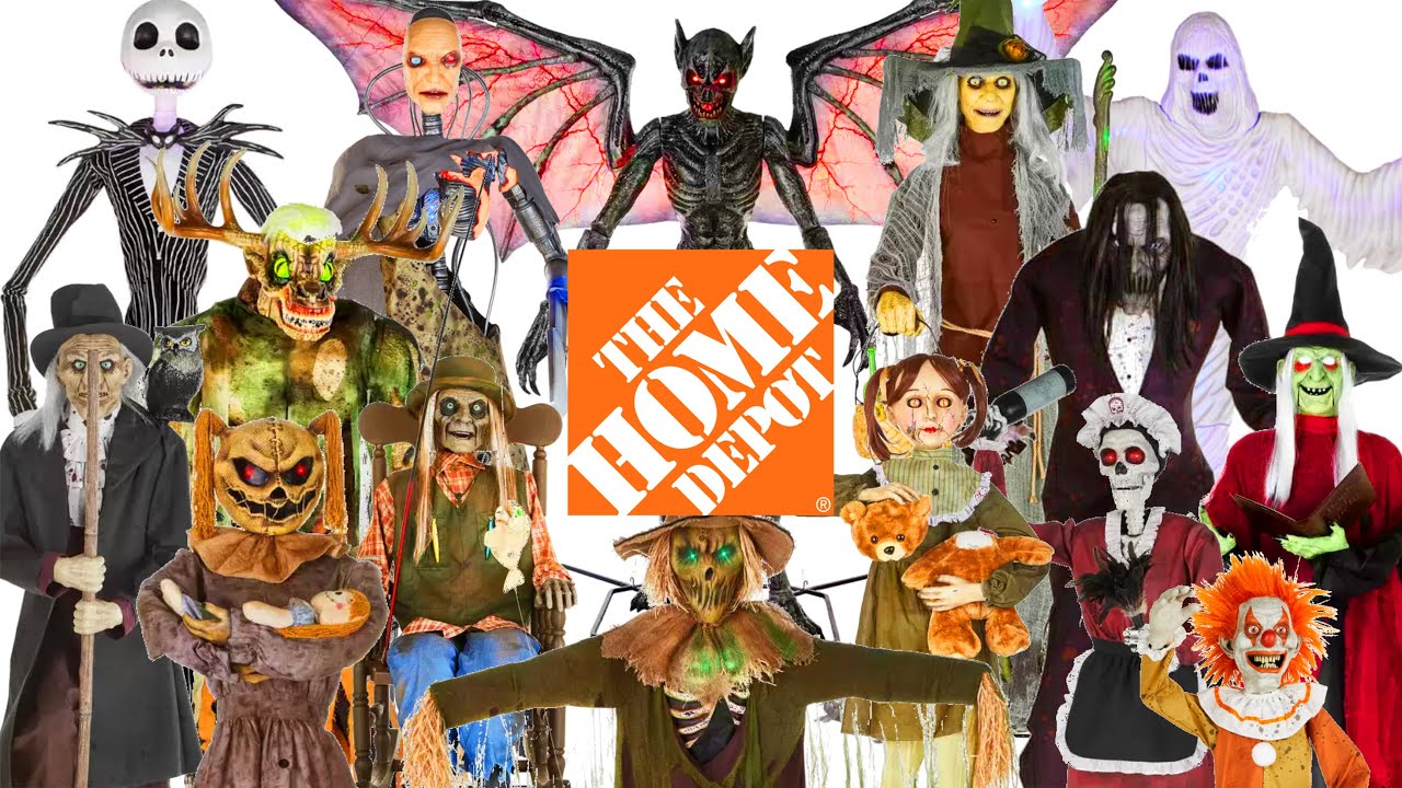 RANKING ALL Home Depot Halloween 2023 Halloween Animatronics