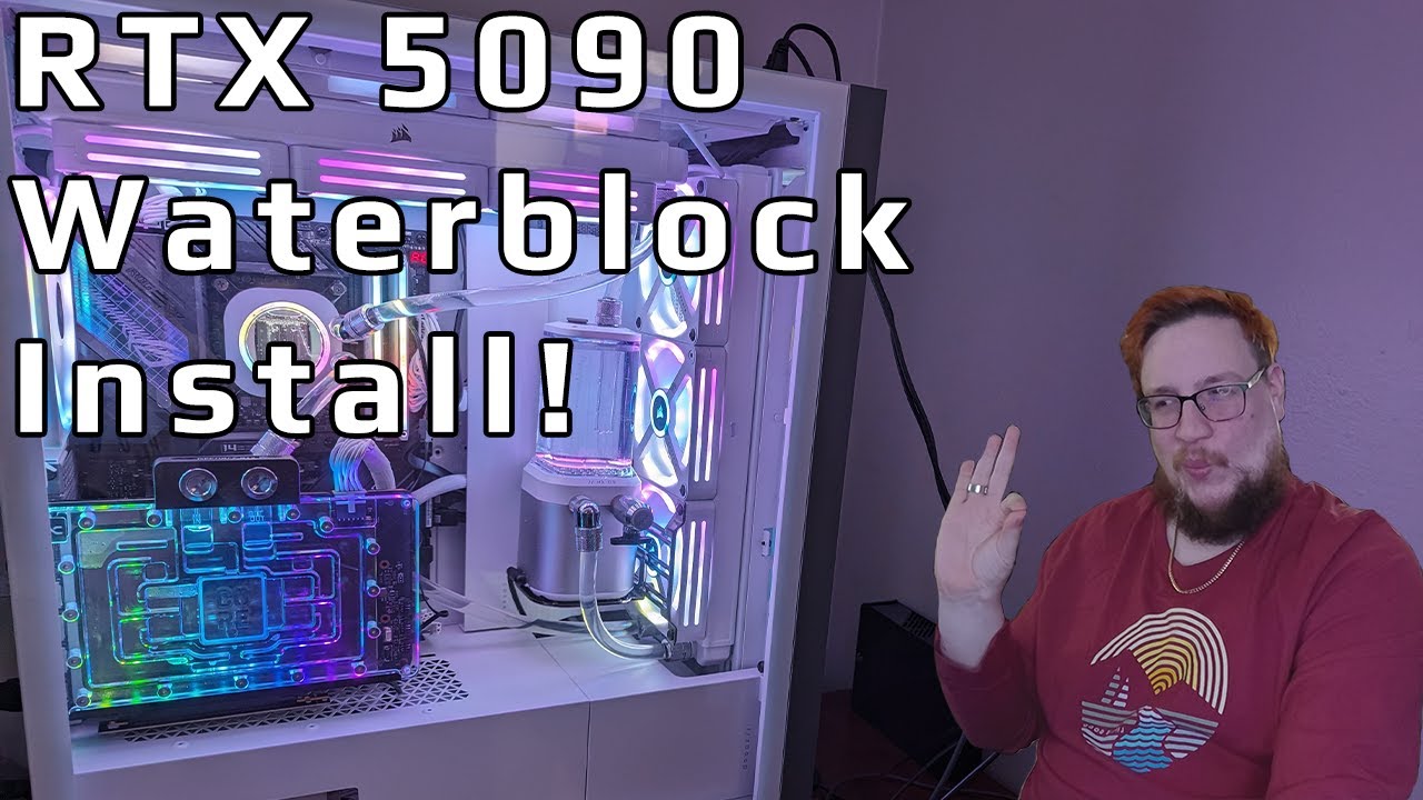 Water cooling An Nvidia RTX 5090 MSI Gaming TRIO OC! | Alphacool Core Water Block Install/Unboxing