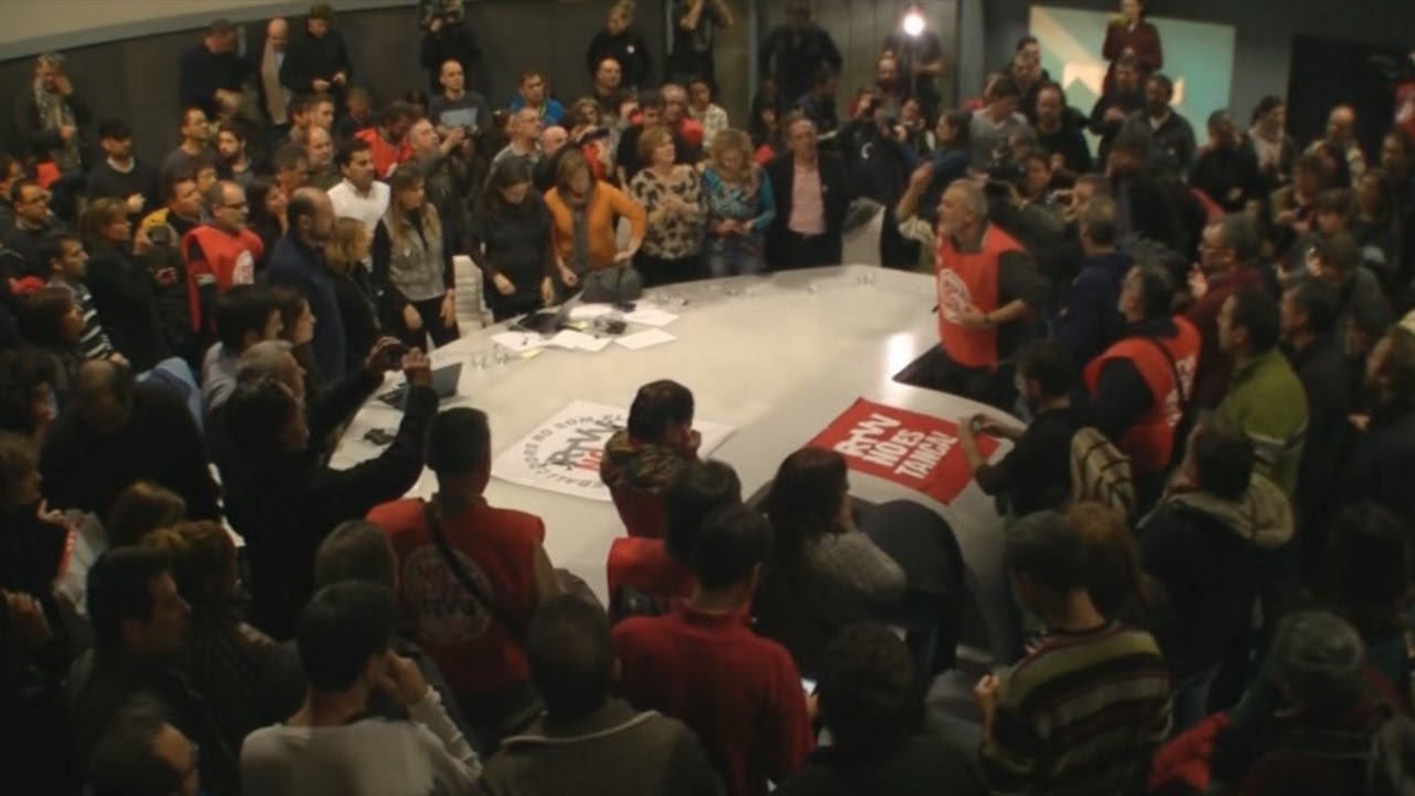 Canal 9 a negre. El tancament des de dins