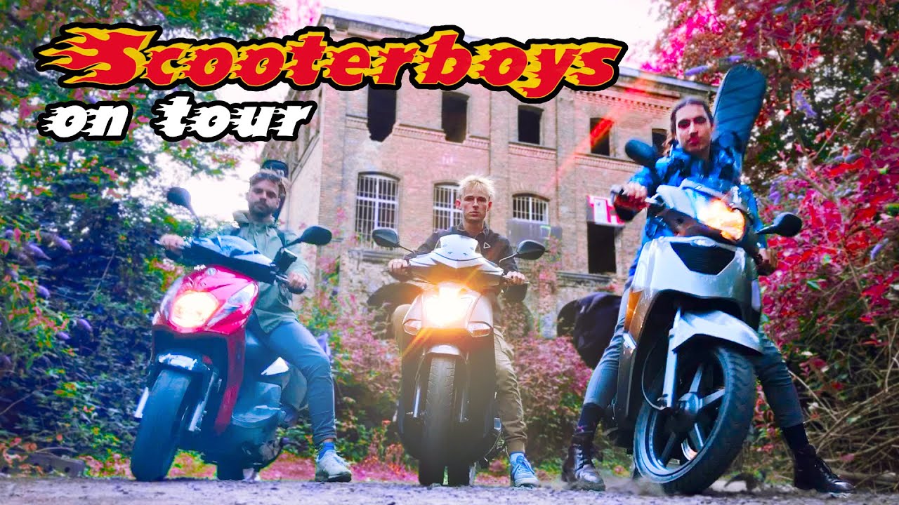 Veel te lange scooter roadtrip en gestrand langs autoweg | Scooterboys