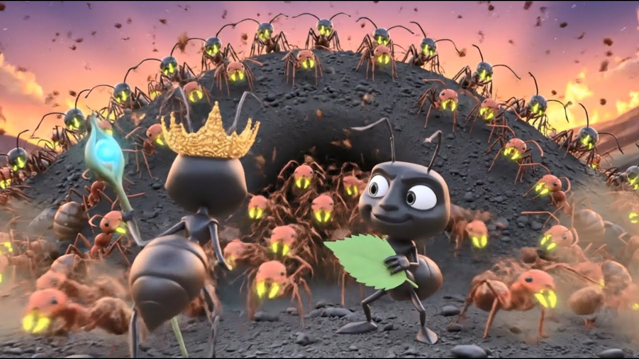 Ant Kingdom | The Green Kingdom and the Fire Nightmare | Cinematic Ant War