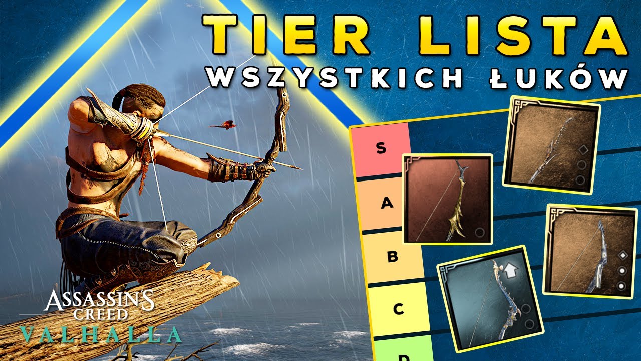 Tier Lista wszystkich łuków! | Najlepsze łuki! | Assassin's Creed Valhalla PL