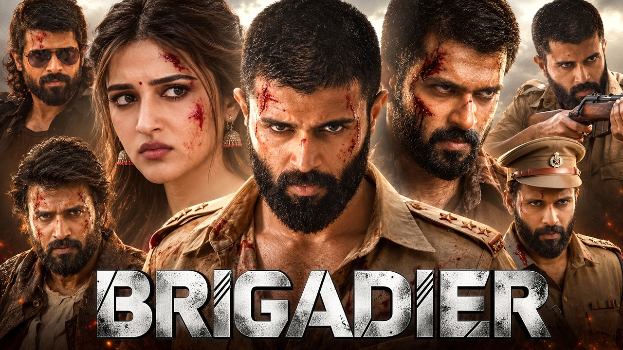 BRIGADIER Full Movie Hindi Dubbed | Vijay Deverakonda | Sreeleela | Latest South Indian Action Movie
